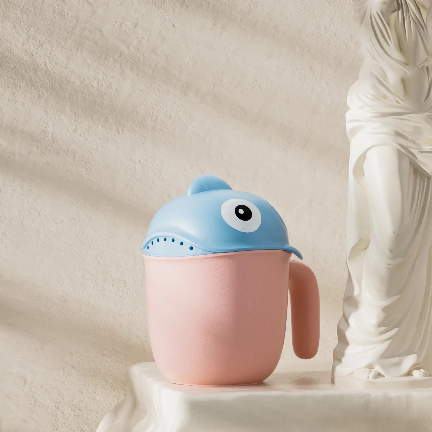 Baby Bath Rinse Cup – Cute Piranha Design