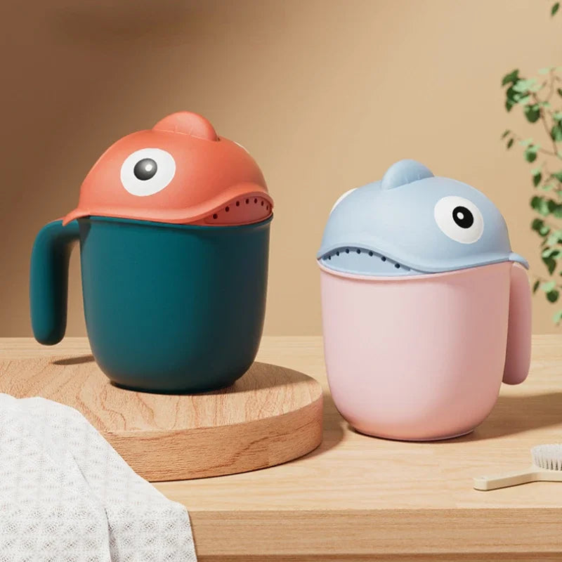 Baby Bath Rinse Cup – Cute Piranha Design