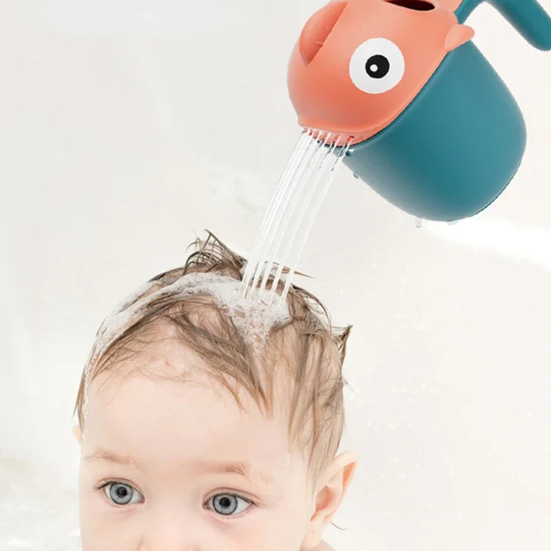 Baby Bath Rinse Cup – Cute Piranha Design