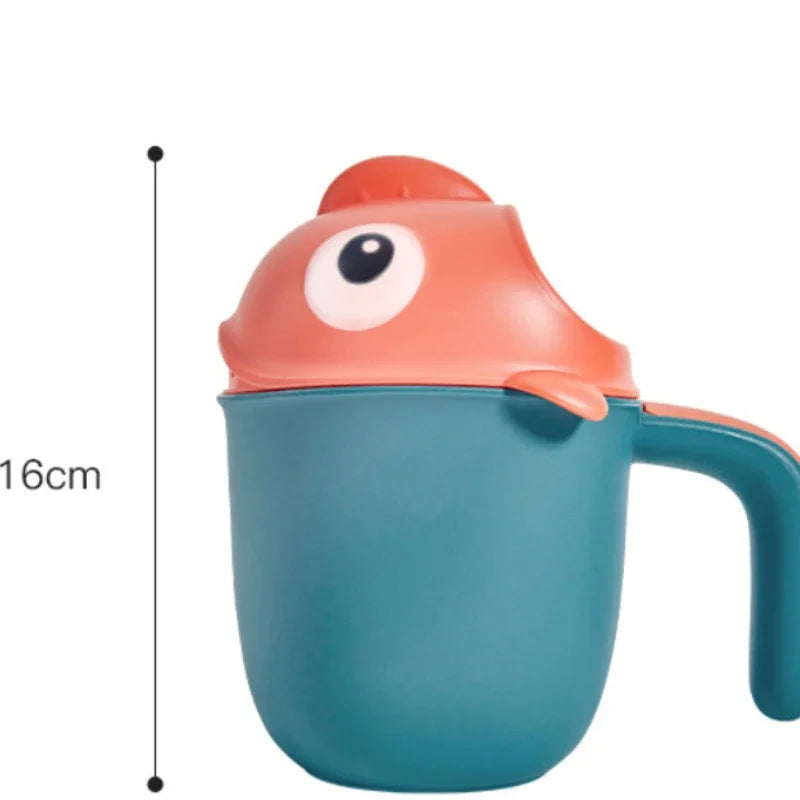 Baby Bath Rinse Cup – Cute Piranha Design